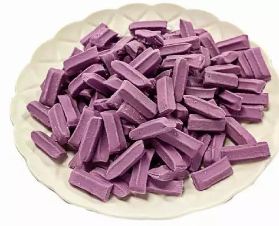 Lollies & Chocolate * | Cooks Confectionery Mini Fruit Sticks Purple 480G Candy, Lollies & Confectionery