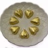 Seasonal Treats * | Paul'S Confectionery Chocolates Milk, Dark & White Hearts Chocolate Hearts In Gold Foil (5Kg Bulk)