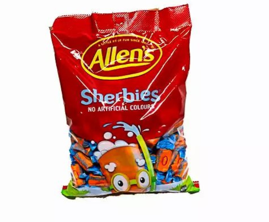 Lollies & Chocolate * | Allen'S Sherbies 850G Bag By Allens Old Aussie Favourites & Classic Retro Lollies