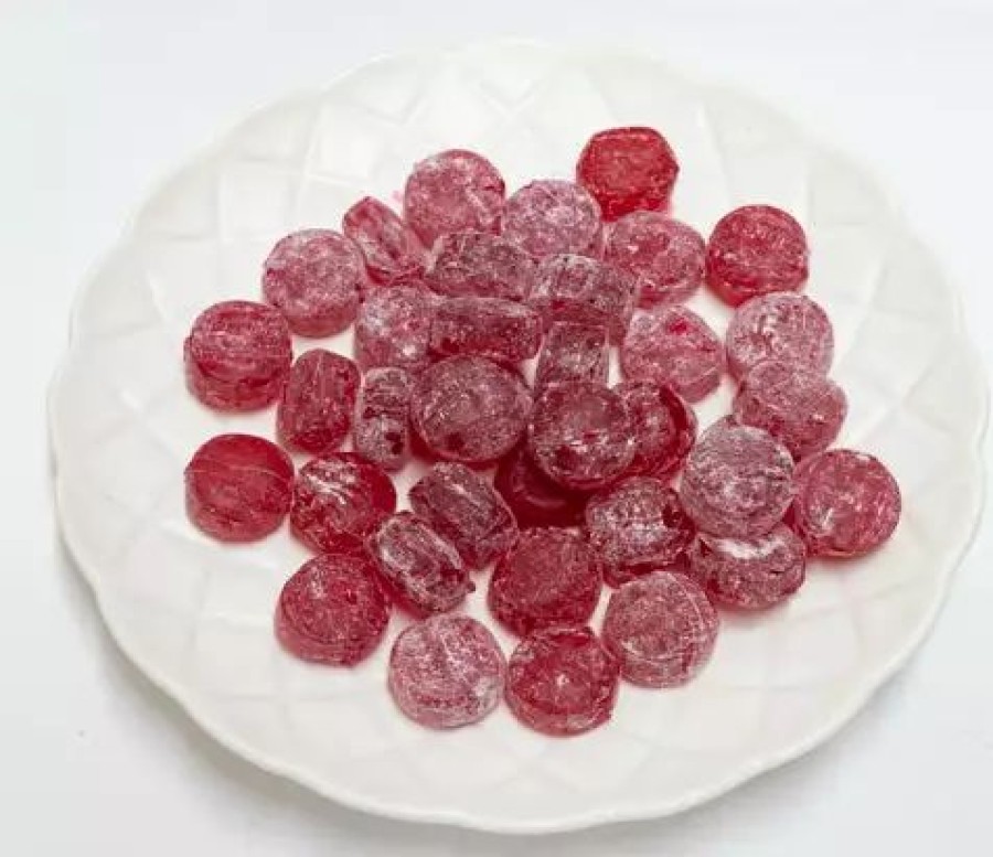 Lollies & Chocolate * | Australian Sweet Company Raspberry Drops 90G