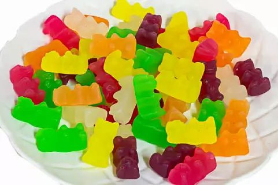 Lollies & Chocolate * | Sunshine Confectionery Outlet Vegetarian Teddy Bears 90G