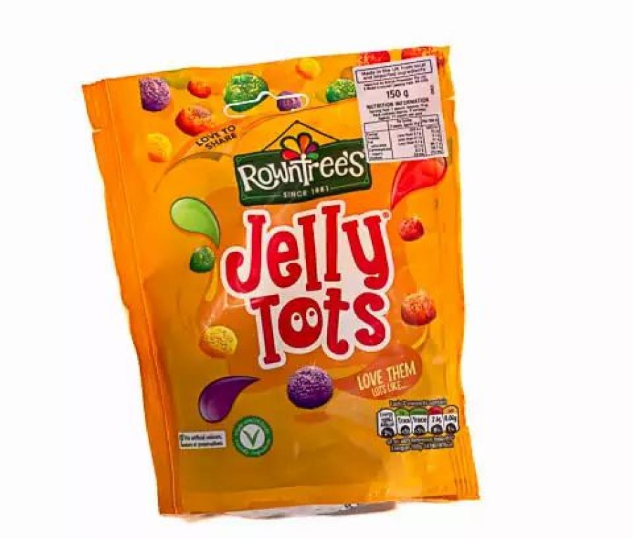 Lollies & Chocolate * | Rowntrees Jelly Lollies & Gummy Lollies Jelly Tots 150G