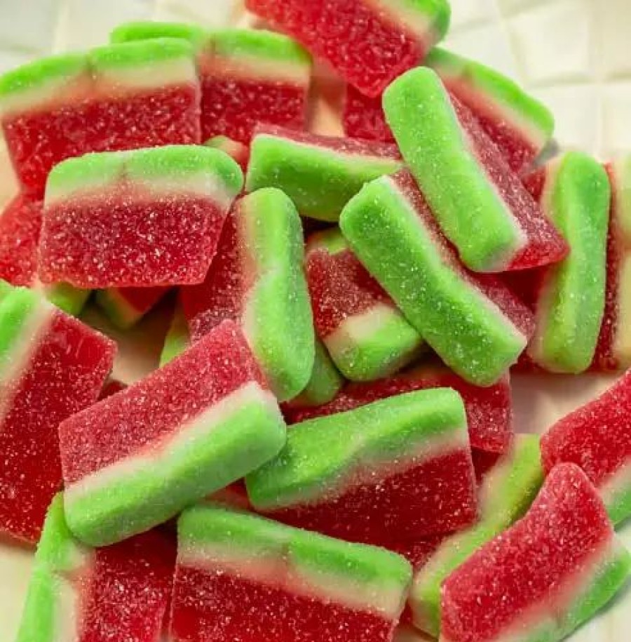 Lollies & Chocolate * | Ait Sour Lollies Watermelon Pieces 1Kg