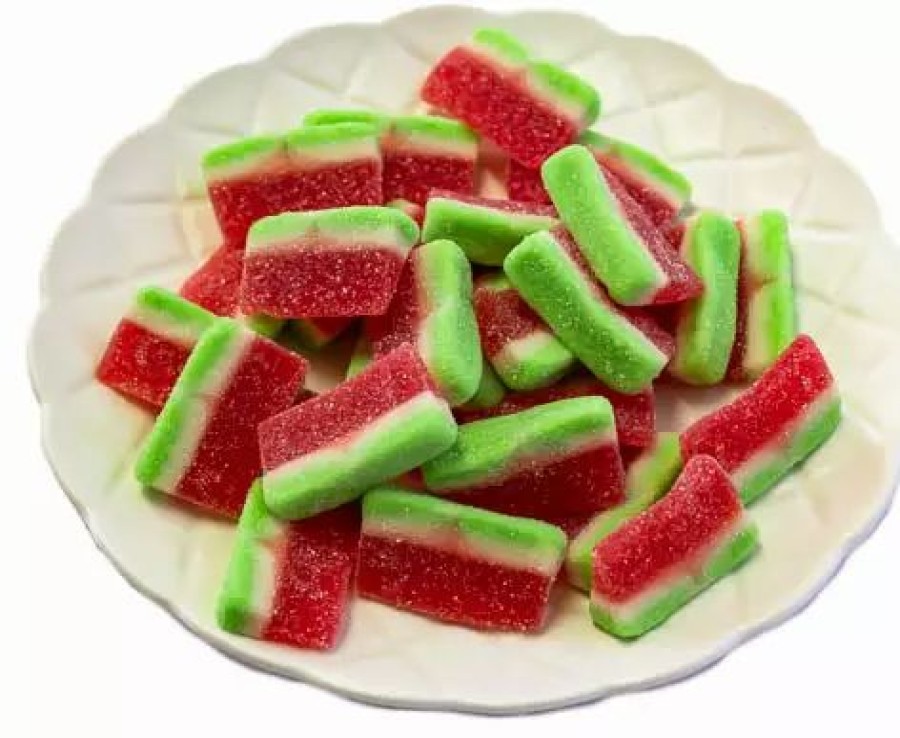 Lollies & Chocolate * | Ait Sour Lollies Watermelon Pieces 1Kg