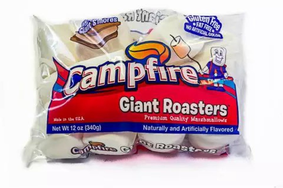 Lollies & Chocolate * | Sunshine Confectionery Novelty Confectionery Campfire Giant Roaster Marshmallows