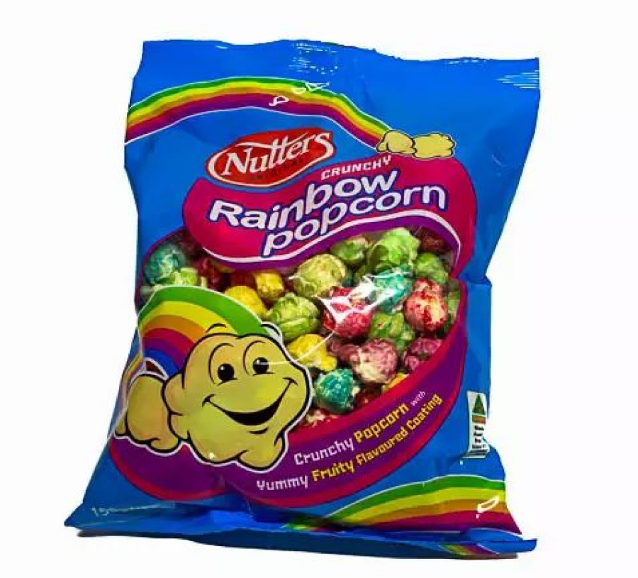 Lollies & Chocolate * | Sunshine Confectionery Novelty Confectionery Nutters Popcorn Coloured 150G