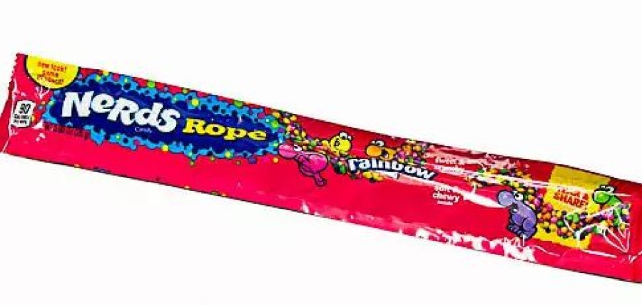 Lollies & Chocolate * | Wonka Nerds Rope Rainbow Usa