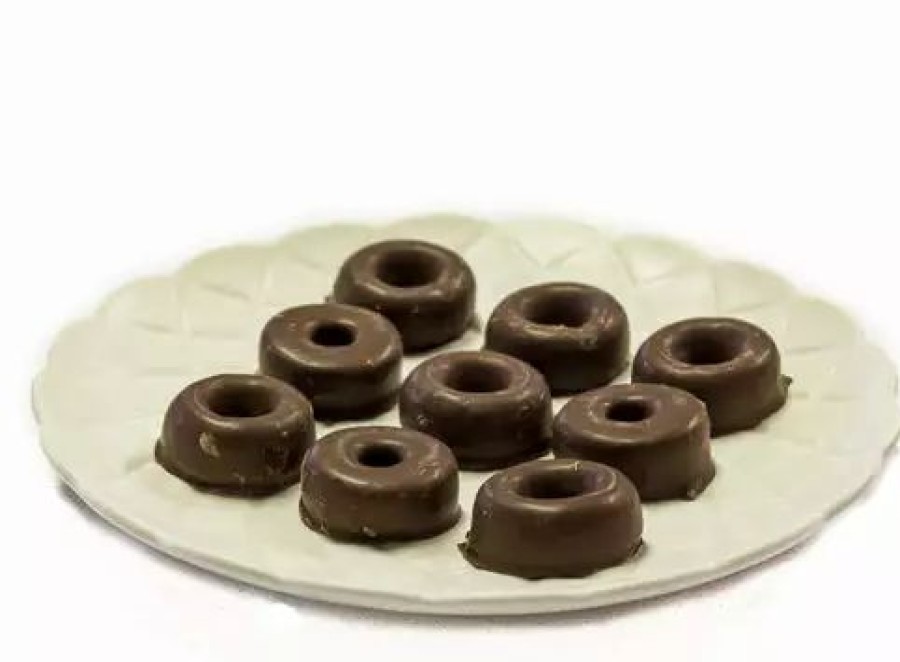 Lollies & Chocolate * | Everfresh Confectionery Licorice / Aniseed Dark Chocolate Aniseed Rings