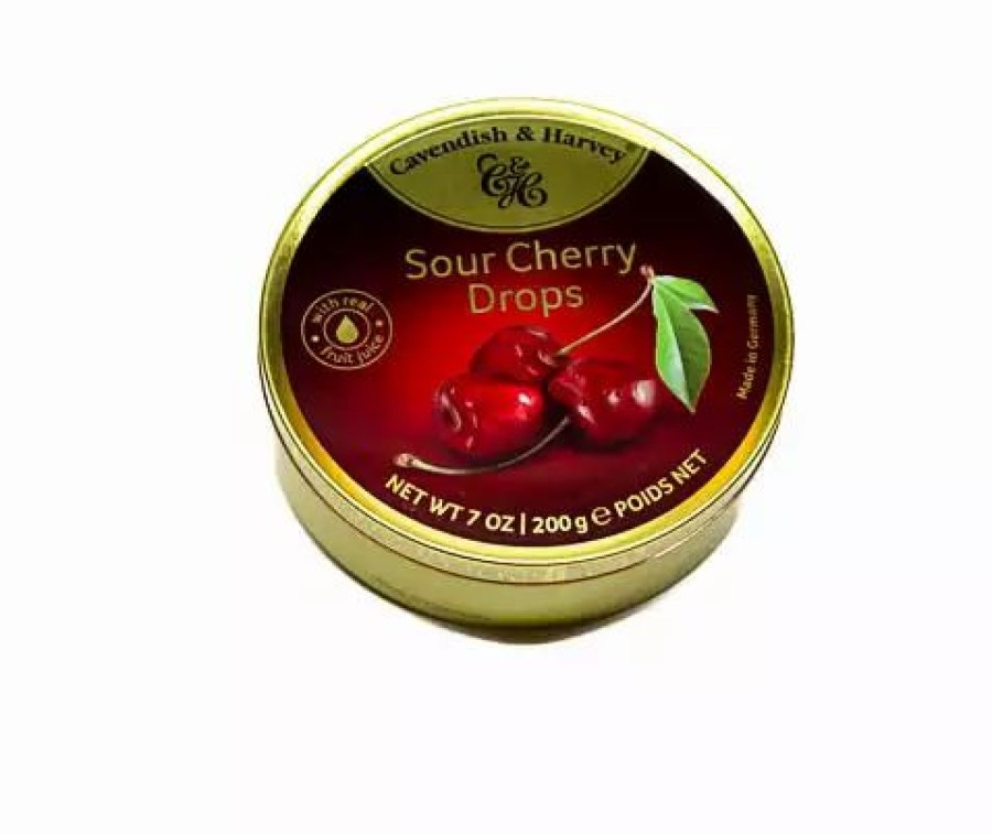 Lollies & Chocolate * | Sunshine Confectionery C & H Sour Cherry Fruit Drops