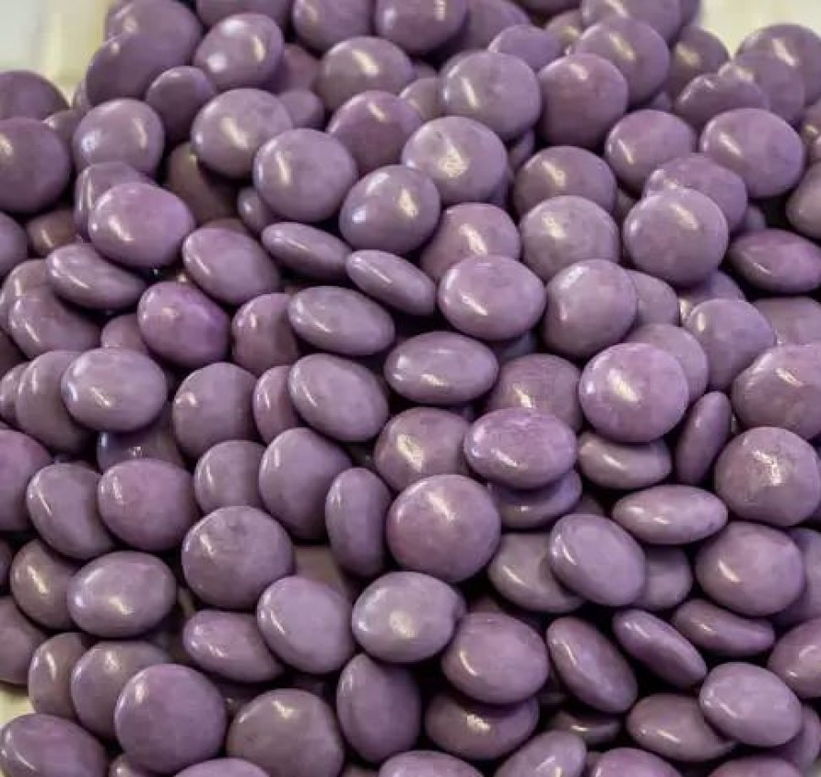 Lollies & Chocolate * | Confectionery House Purple Chocolate Drops 1Kg