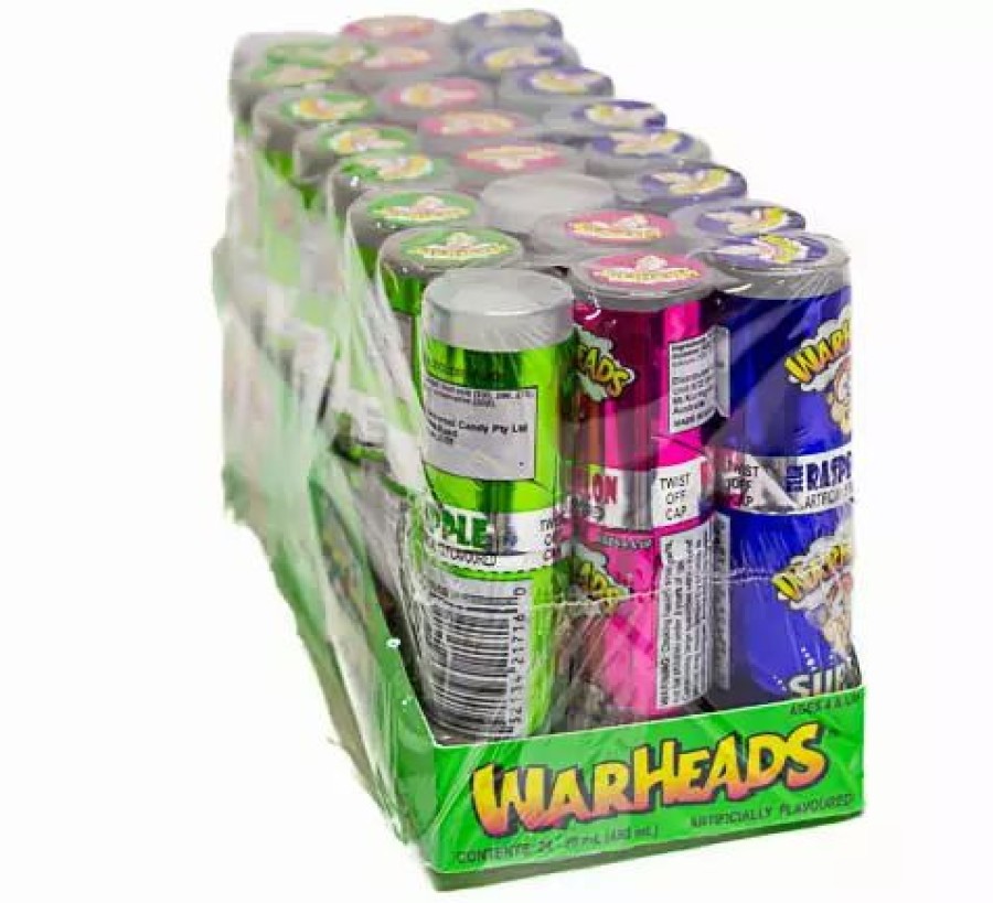 Lollies & Chocolate * | Universal Candy Warheads Super Sour Spray 24 Sprays Sour Lollies