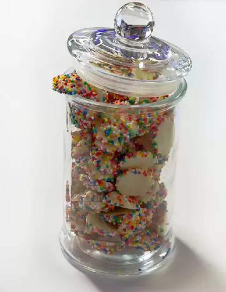 Lollies & Chocolate * | Custom Chocolates White Chocolate Jewels Sparkles Freckles 8Kg Bulk Chocolate & Lollies