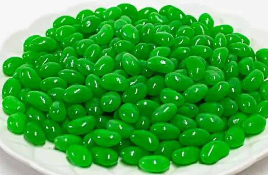 Lollies & Chocolate * | Sunshine Confectionery Jelly Beans Mini Green 1Kg