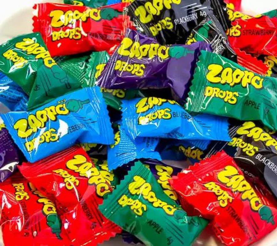 Lollies & Chocolate * | Universal Candy Candy, Lollies & Confectionery Zappo Drops 1Kg Bag