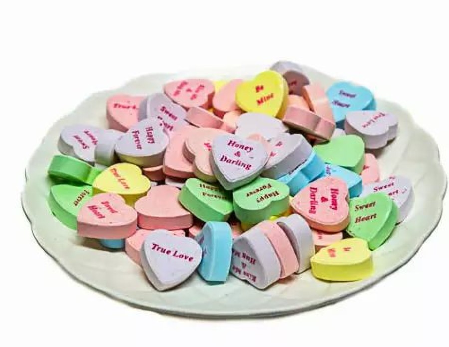 Lollies & Chocolate * | Sunshine Confectionery Outlet Sweetheart Conversation Hearts 300G Candy, Lollies & Confectionery