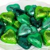 Seasonal Treats * | Paul'S Confectionery Hearts Milk Chocolate Hearts In Mixed Green Foils 1Kg