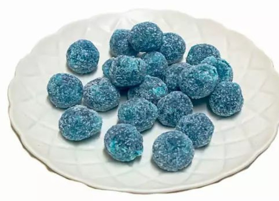 Lollies & Chocolate * | Barnetts Uk Sour Lollies Mega Sour Blue Raspberry