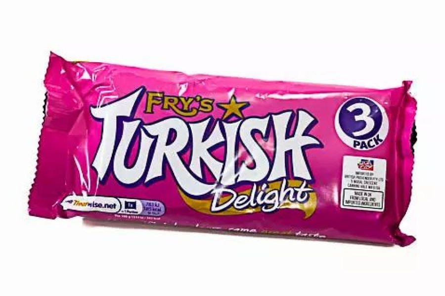 Seasonal Treats * | Sunshine Confectionery Fry'S Turkish Delight 3 Pack