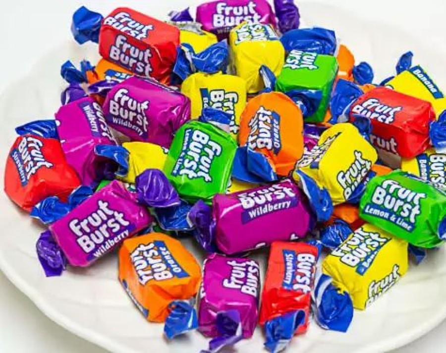 Lollies & Chocolate * | Fruit Bursts 90G By Pascall Nz Candy, Lollies & Confectionery