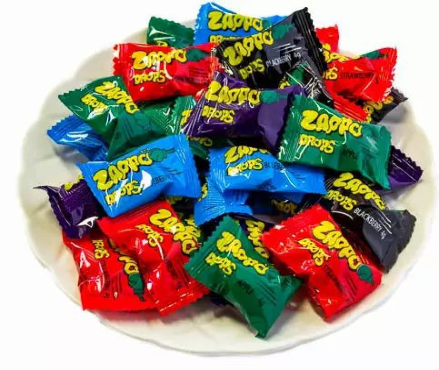 Lollies & Chocolate * | Universal Candy Zappo Drops 45 Piece Bag Candy, Lollies & Confectionery