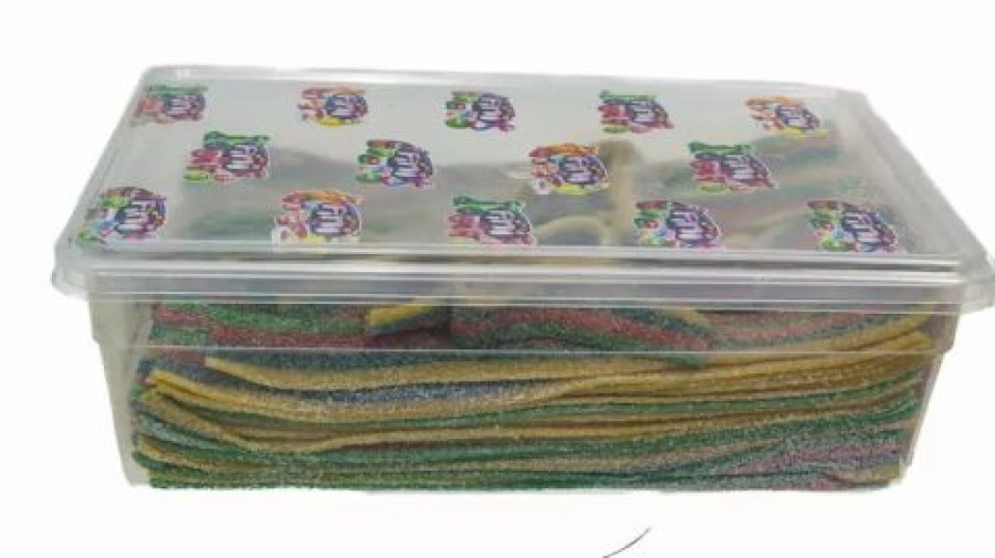 Lollies & Chocolate * | Fini Fantasy Rainbow Belts Straps Tub