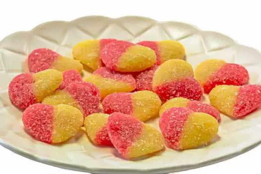 Lollies & Chocolate * | Park Lane Sour Peach Hearts 2.5Kg