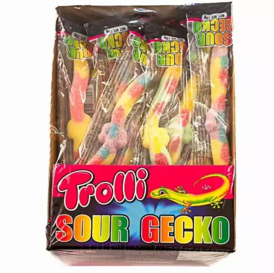 Lollies & Chocolate * | Novelty Confectionery Sour Gecko By Trolli